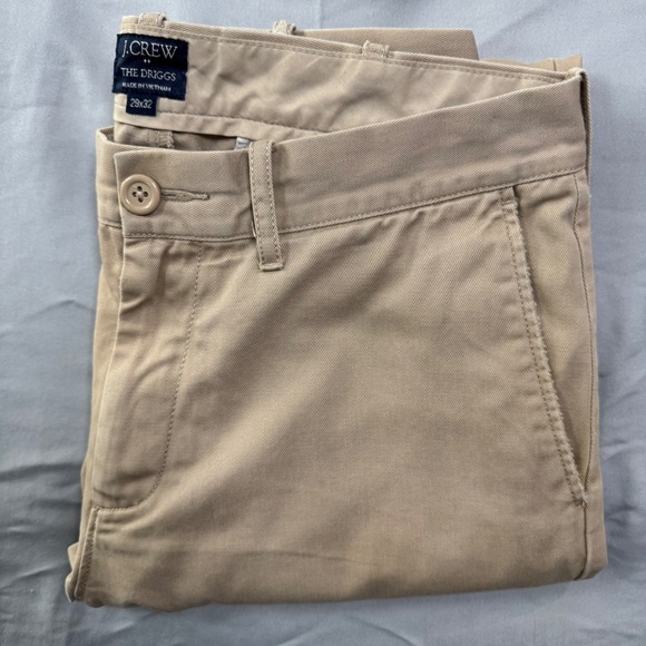J. Crew Other - J Crew The Driggs Chino‎ Pants Khaki Mens 29x32 (30x30) Slim Fit Career Work